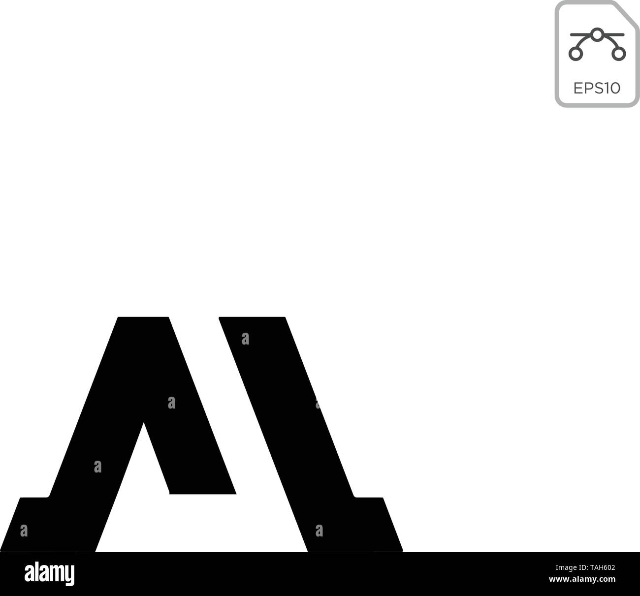 Initial M Logo Or Symbol Business Company Vector Icon Isolated Stock Vector Image Art Alamy