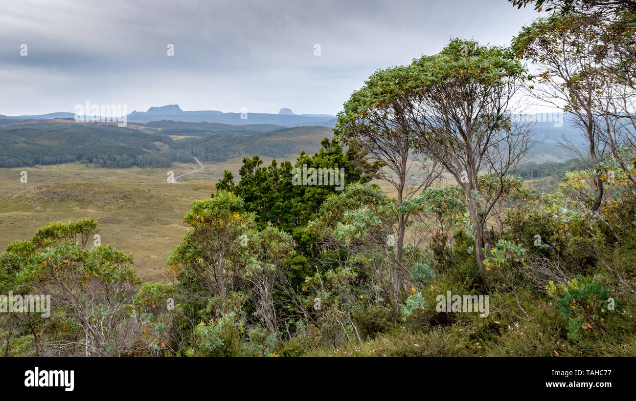 Vale of Belvoir, Tasmania Scenic View Stock Photo