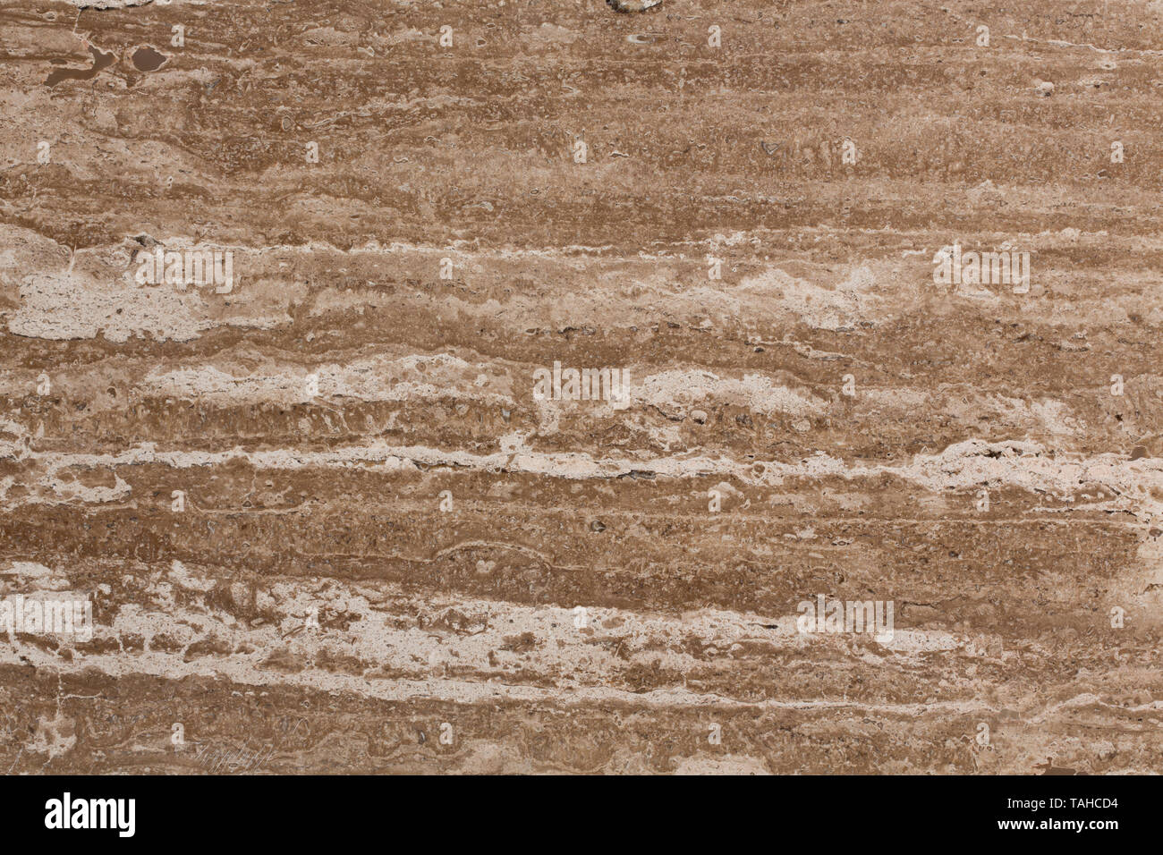 Beautiful travertine pattern useful as background. High resolution photo. Stock Photo
