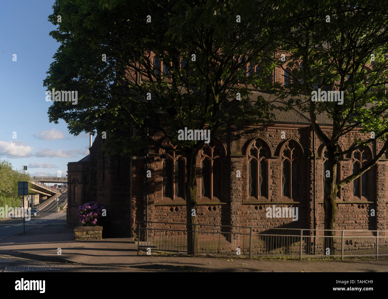 St Patricks RC Church was designed by Peter Paul Pugin in the Early Decorated style and was completed in 1898 Stock Photo