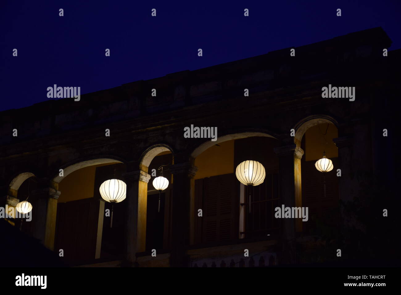 Old hanging lanterns hi-res stock photography and images - Alamy