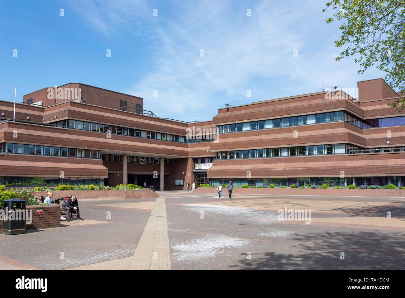 City of Wolverhampton Council building, St Peters Square, Wolverhampton, West Midlands, England, United Kingdom Stock Photo