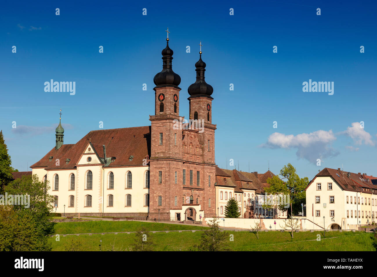 the monasty of St.Peter in the Schwarzwald, Germany Stock Photo