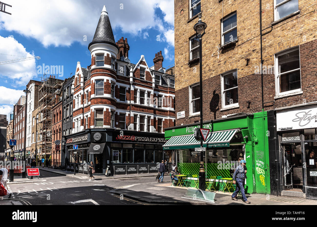 Dean Street, Soho, London, England, UK Stock Photo Alamy