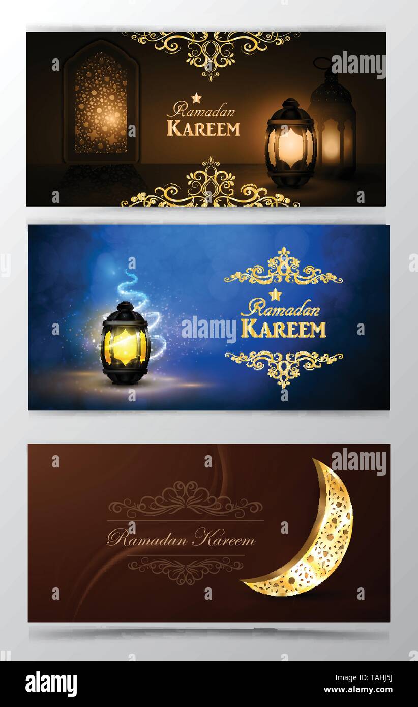 Ramadan Kareem, greeting background vector Stock Vector Image & Art - Alamy