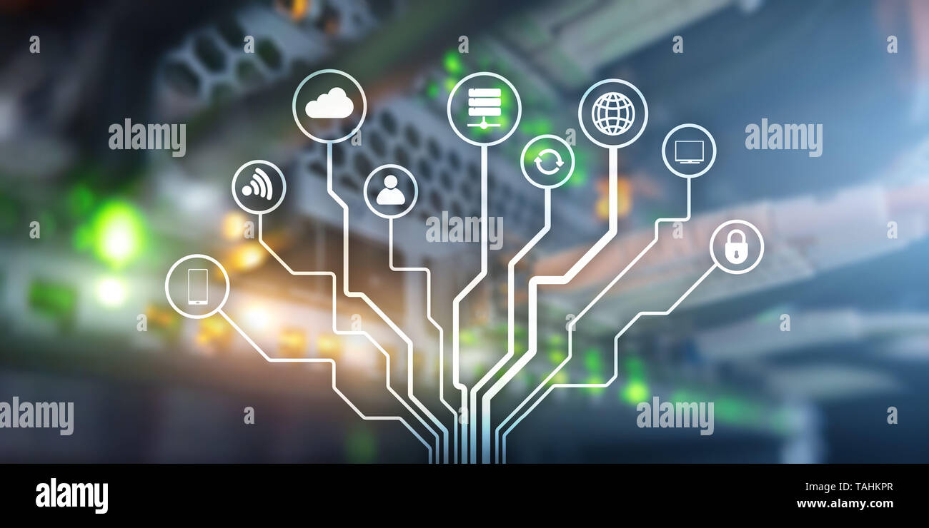 Iot Internet Of Things Information Communication Network