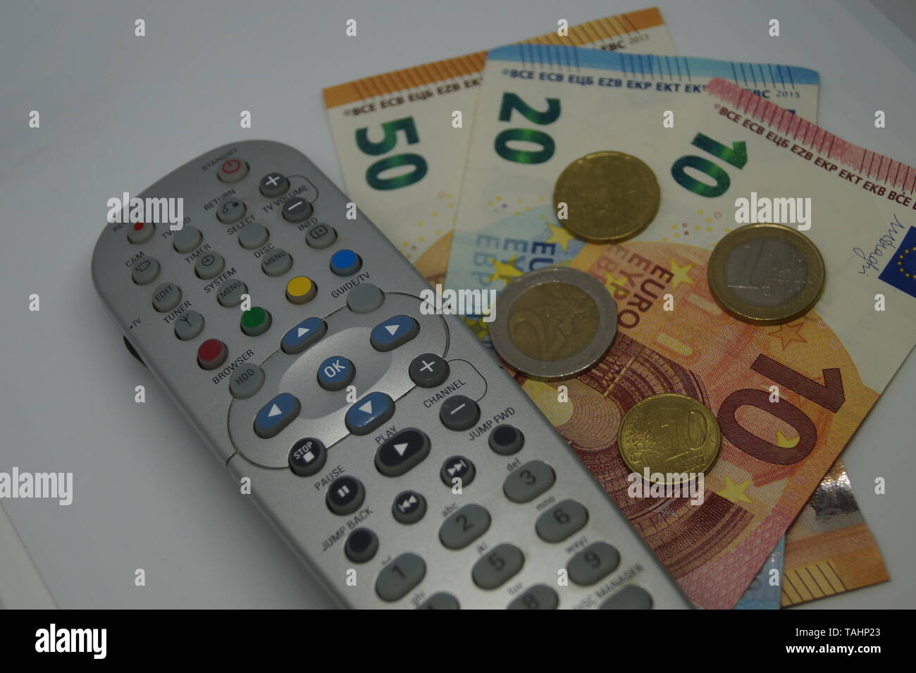 Pay TV Stock Photo Alamy