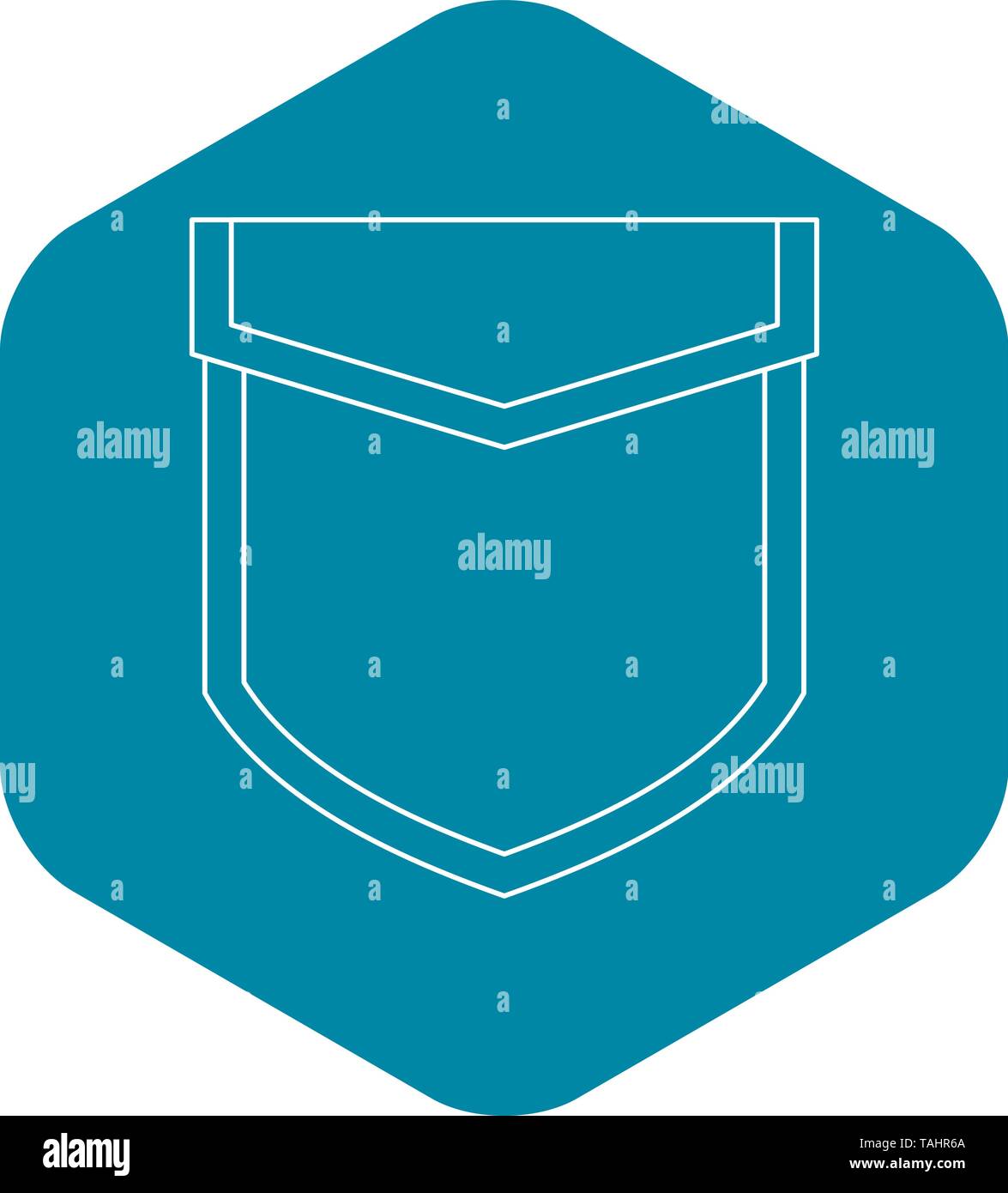 Valve pocket icon, outline style Stock Vector Image & Art - Alamy