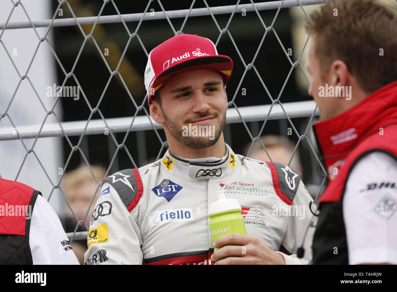 Berlin: The photo shows the racing driver Daniel Abt at the former