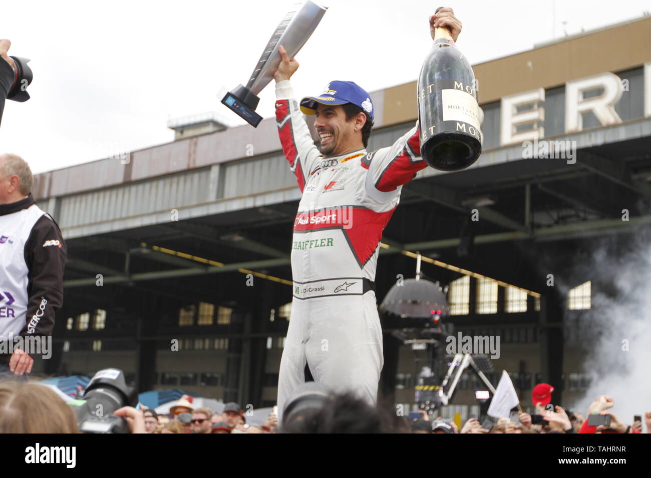 The Photo Shows The Formula E Racing Driver Lucas Di Grassi On The Former Airport Berlin