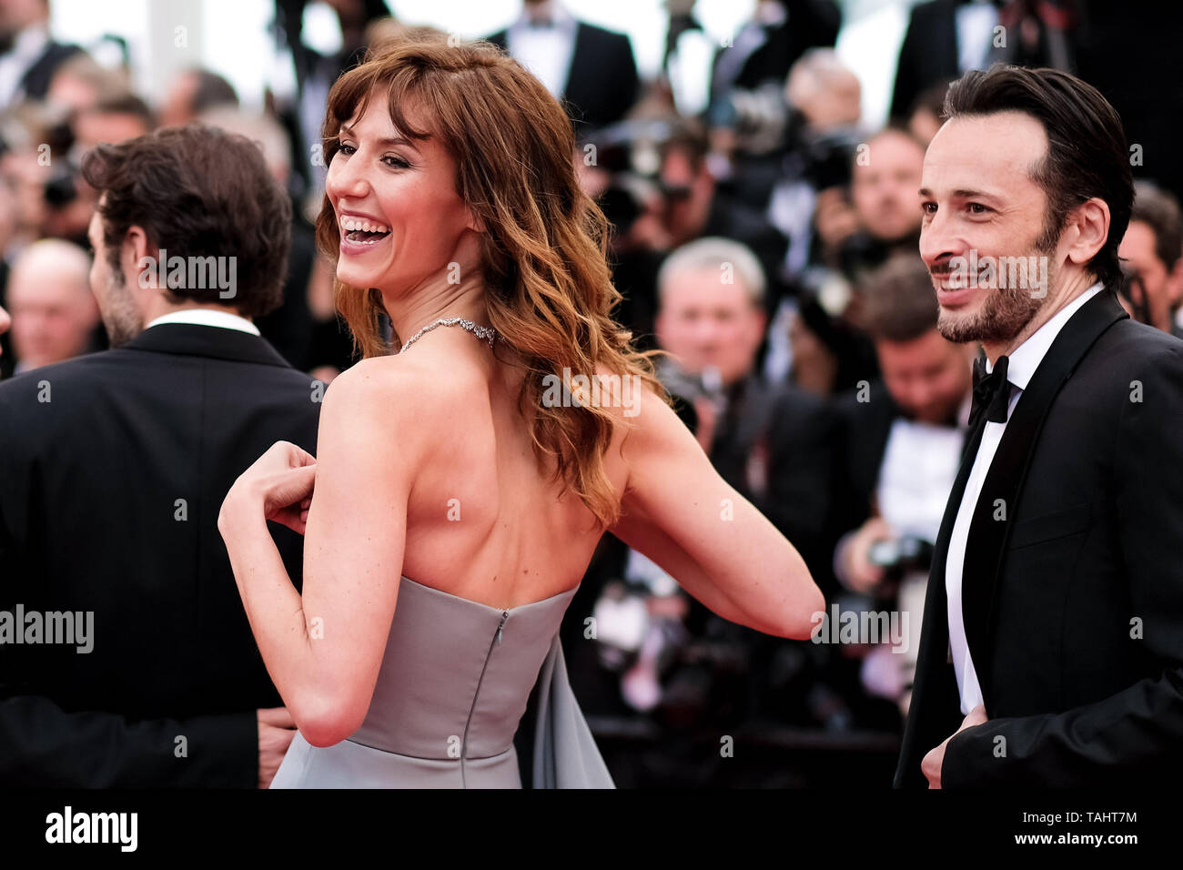 Doria Tillier Poses On The Red Carpet For La Belle Epoque The Good Times On Monday 20 May 2019 At The 72nd Festival De Cannes Palais Des Festivals Cannes Pictured