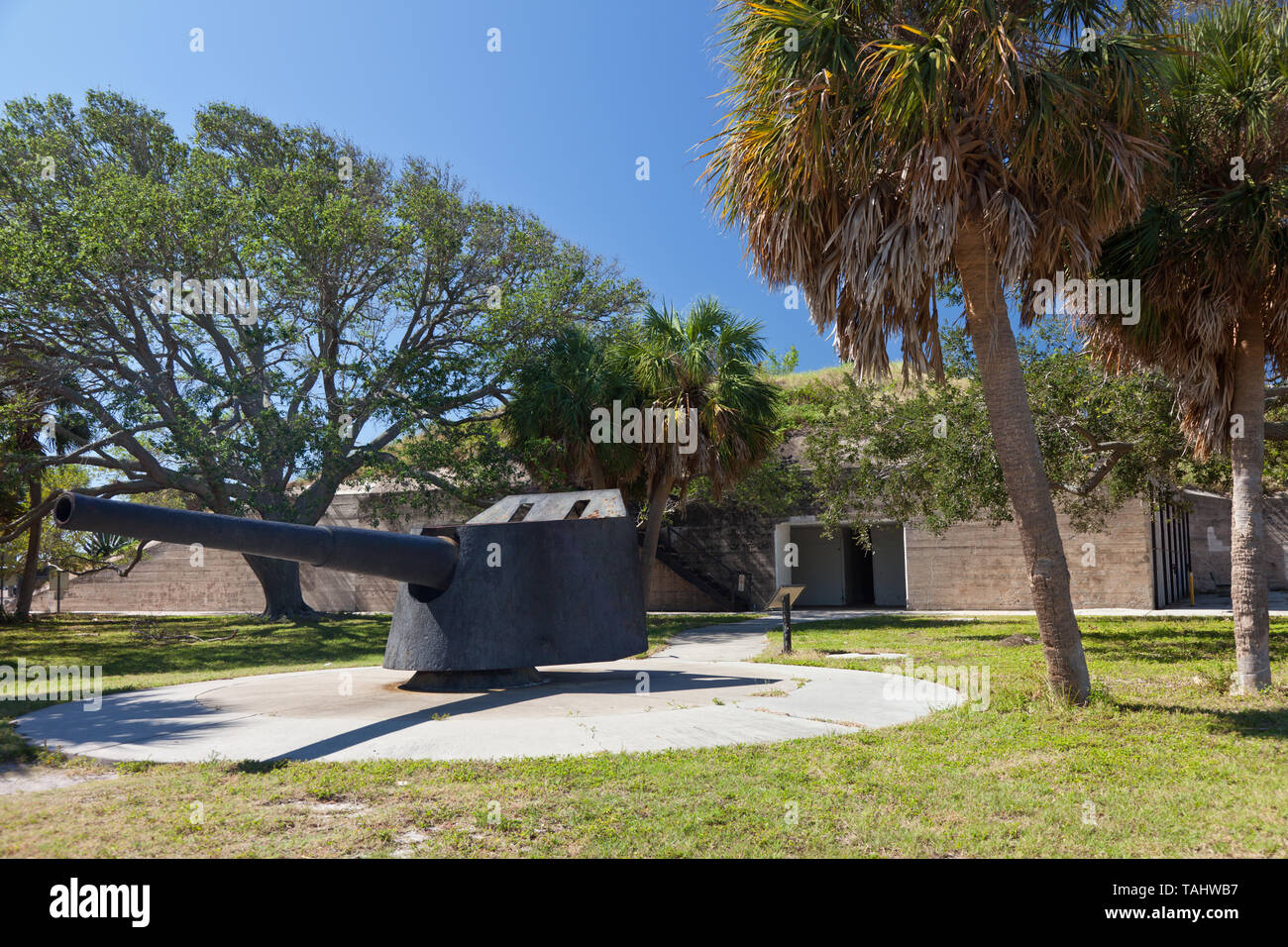 Fort De Soto State Park in Florida Stock Photo