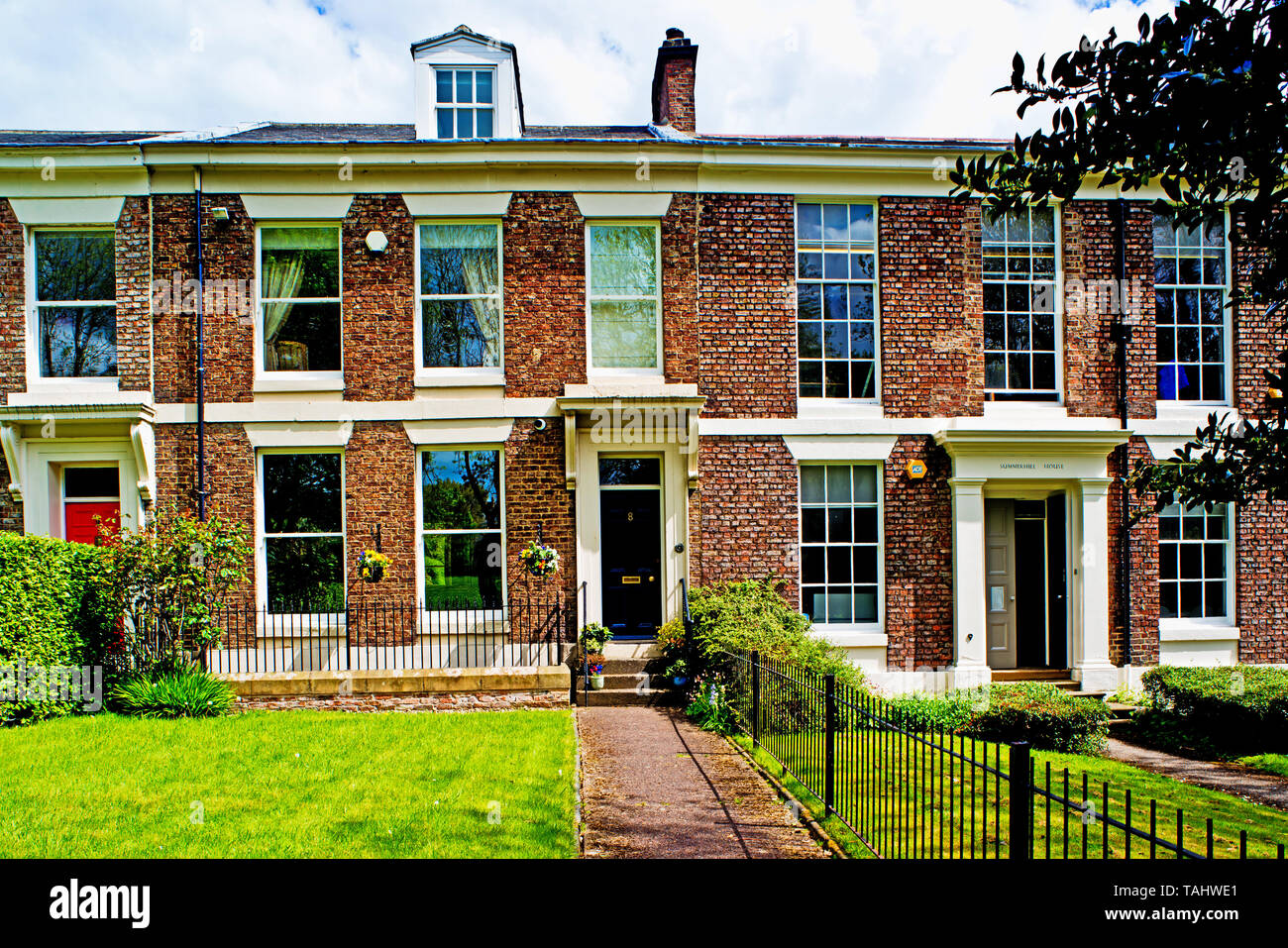 Summerhill Terrace, Newcastle upon Tyne, England Stock Photo Alamy