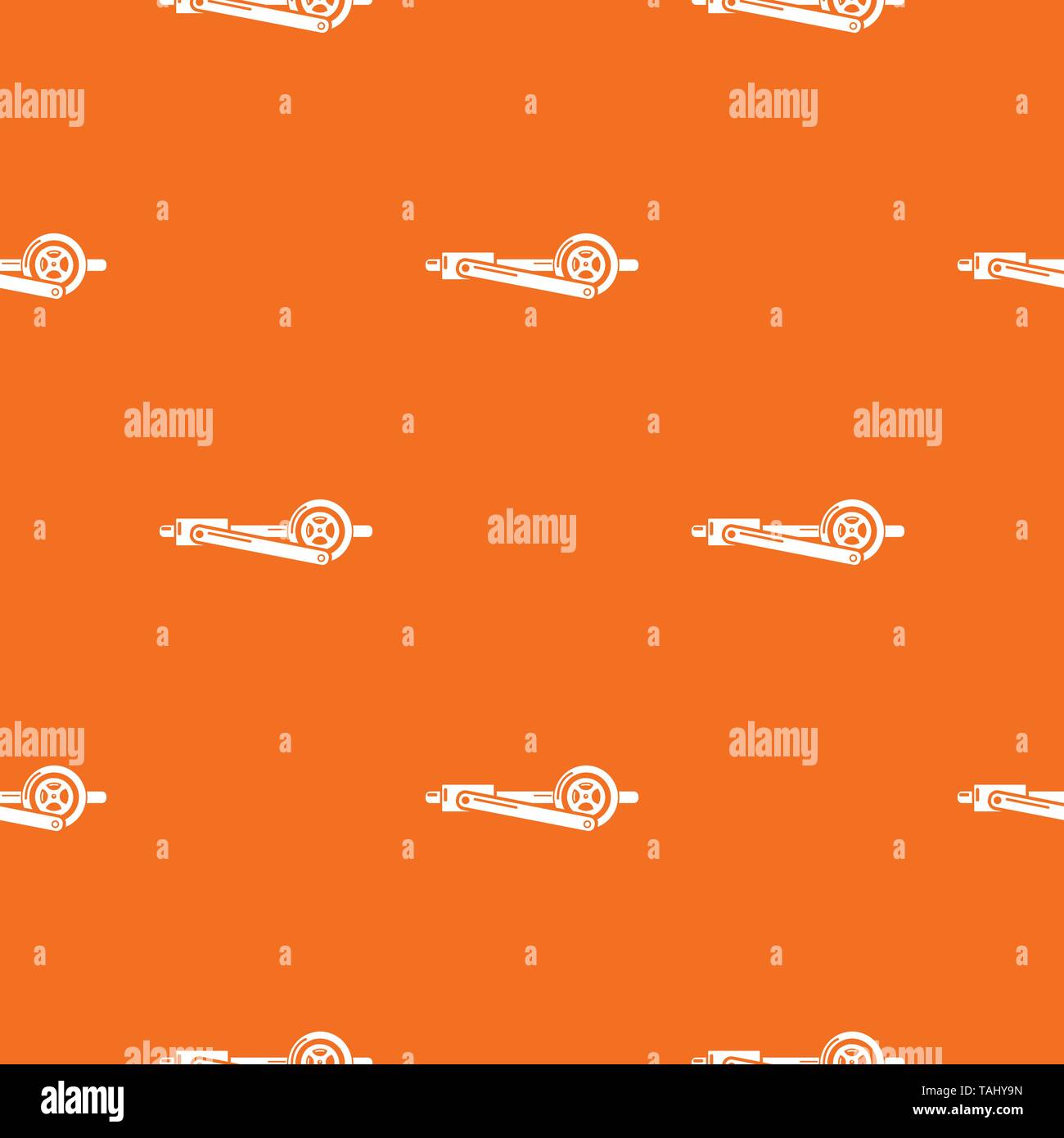Shaft pattern vector orange Stock Vector