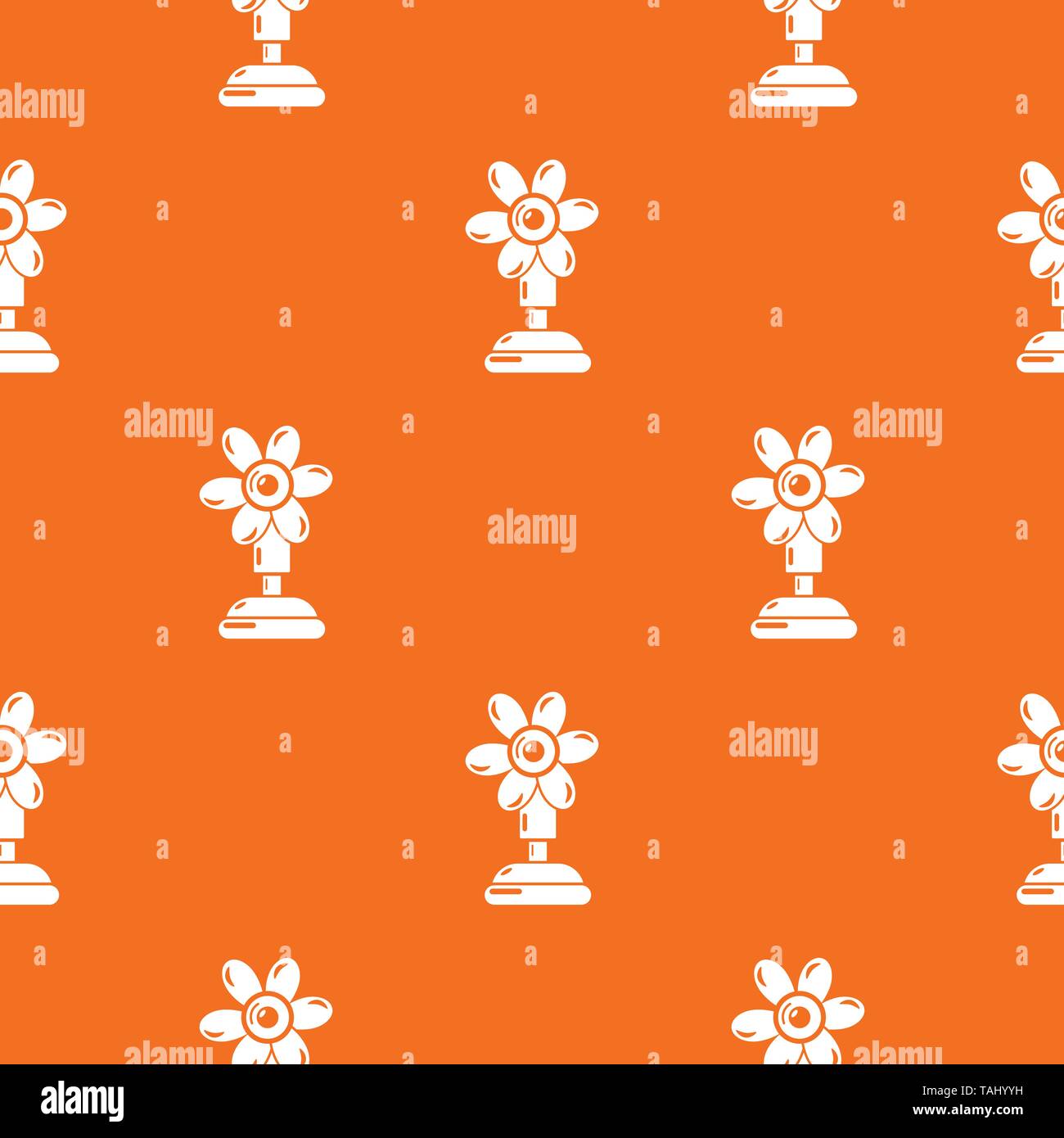 Ventilator pattern vector orange Stock Vector