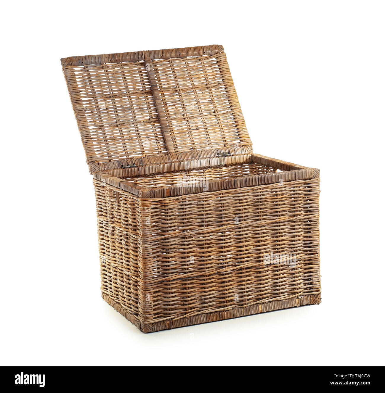 Wicker object box for interior hi-res stock photography and images - Alamy