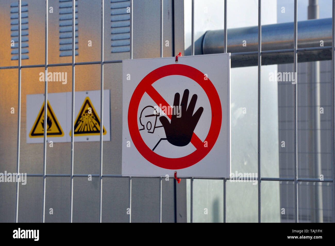 factory-signs-do-not-touch-authorized-personnel-only-stock-photo-alamy