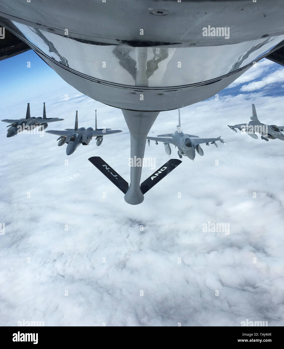U S Air Force F 15 Eagles From 104th Fighter Wing Barnes Air