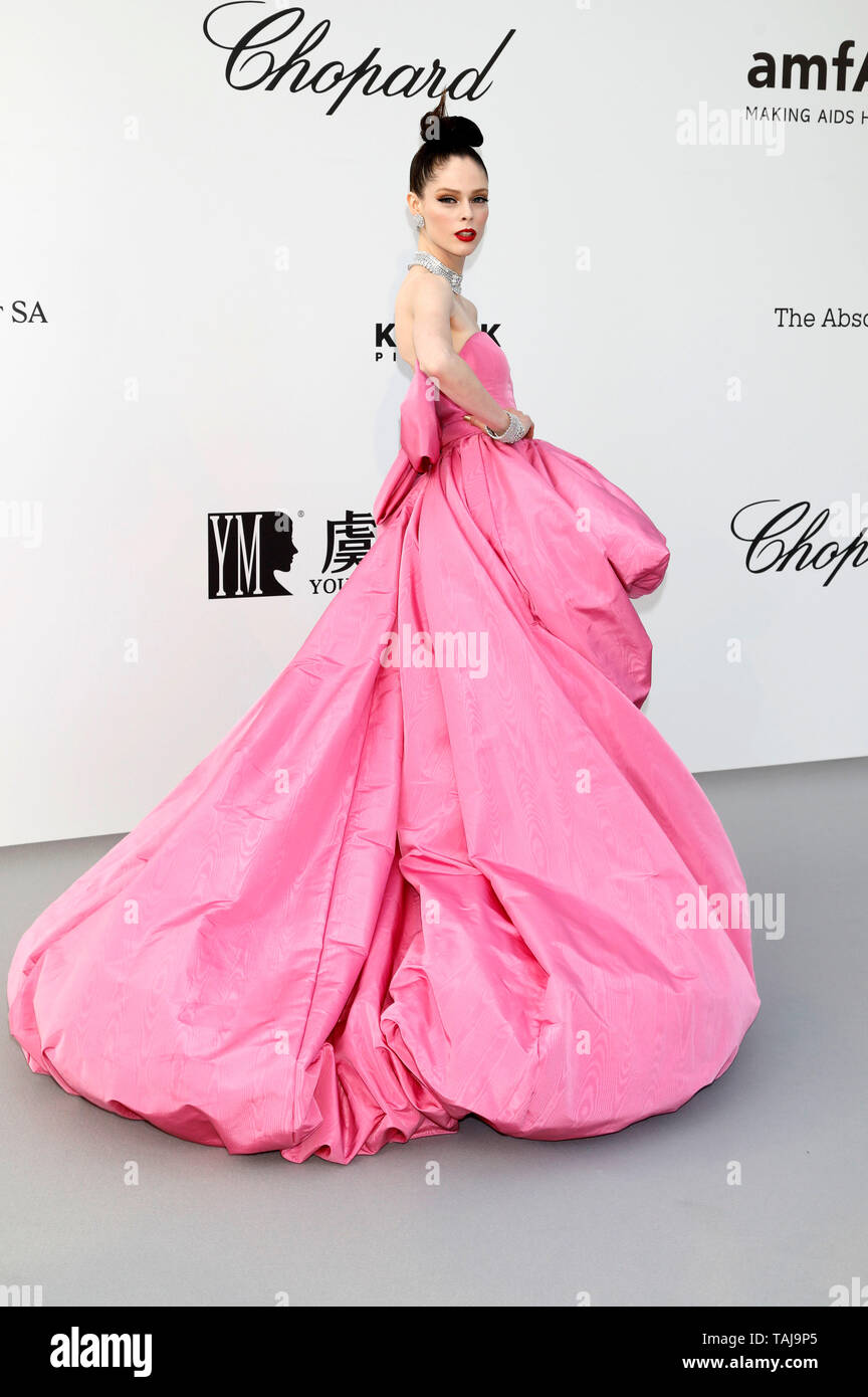 Coco Rocha attending the 26th amfAR's Cinema Against Aids Gala during