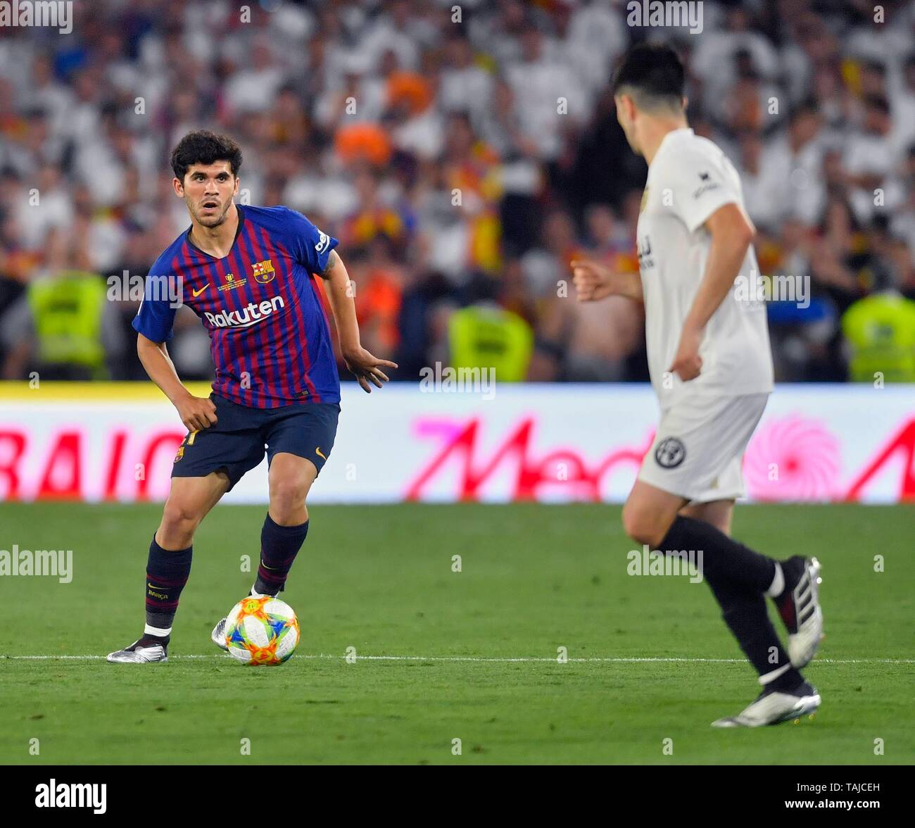 Carles Alena Fc Barcelona Player In Match Belonging To The Copa Del Rey Final Against Fc Barcelona V Valencia Cf At Benito Villamarin Stadium Sevilla Spain On May 25 2019 Photo Cristobal