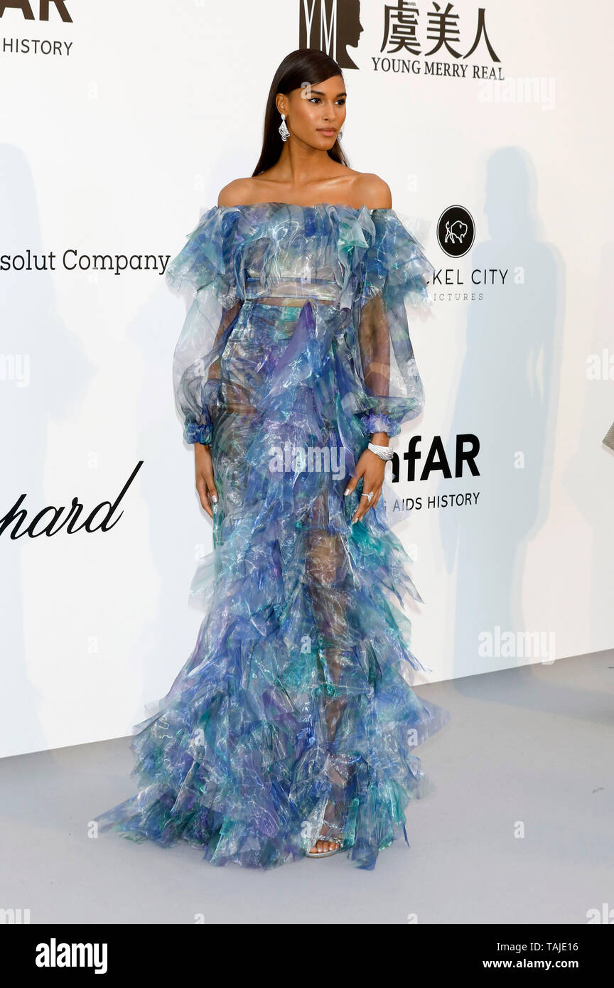 Cindy Bruna attending the 26th amfAR's Cinema Against Aids Gala during
