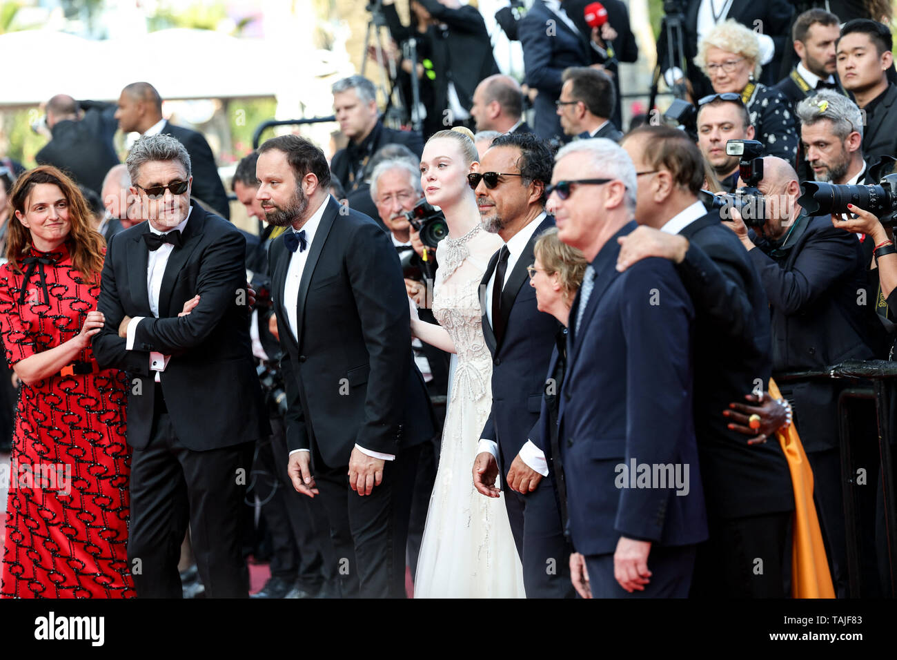 CANNES - MAY 25:  arrives to the premiere of ' CÉRÉMONIE DE CLOTURE / HORS NORMES ' during the 2019 Cannes Film Festival on May 25, 2019 at Palais des Festivals in Cannes, France. (Photo by Lyvans Boolaky/imageSPACE/MediaPunch) Stock Photo