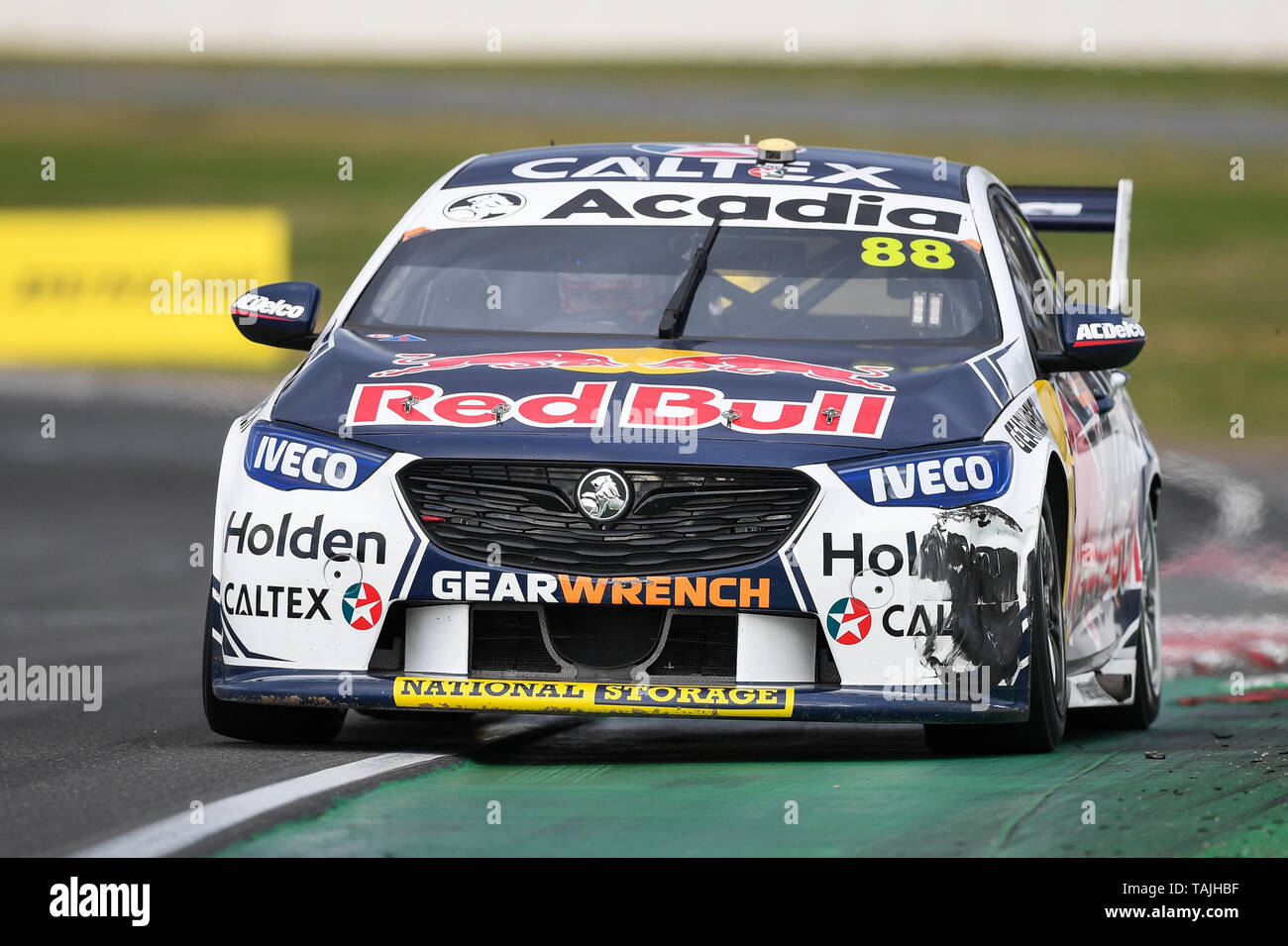 Winton, Victoria, Australia. 25th May, 2019. The Virgin Australia Supercars Championship; Jamie Whincup drives the Triple Eight Race Engineering Holden Commodore ZB during the Winton SuperSprint Credit: Action Plus Sports/Alamy Live News Stock Photo