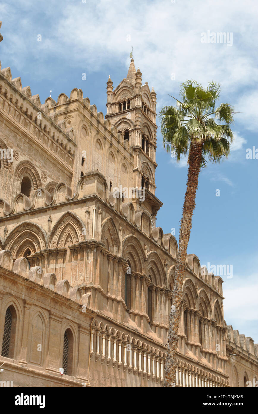 Cathedral church of Palermo, Italy Stock Photo