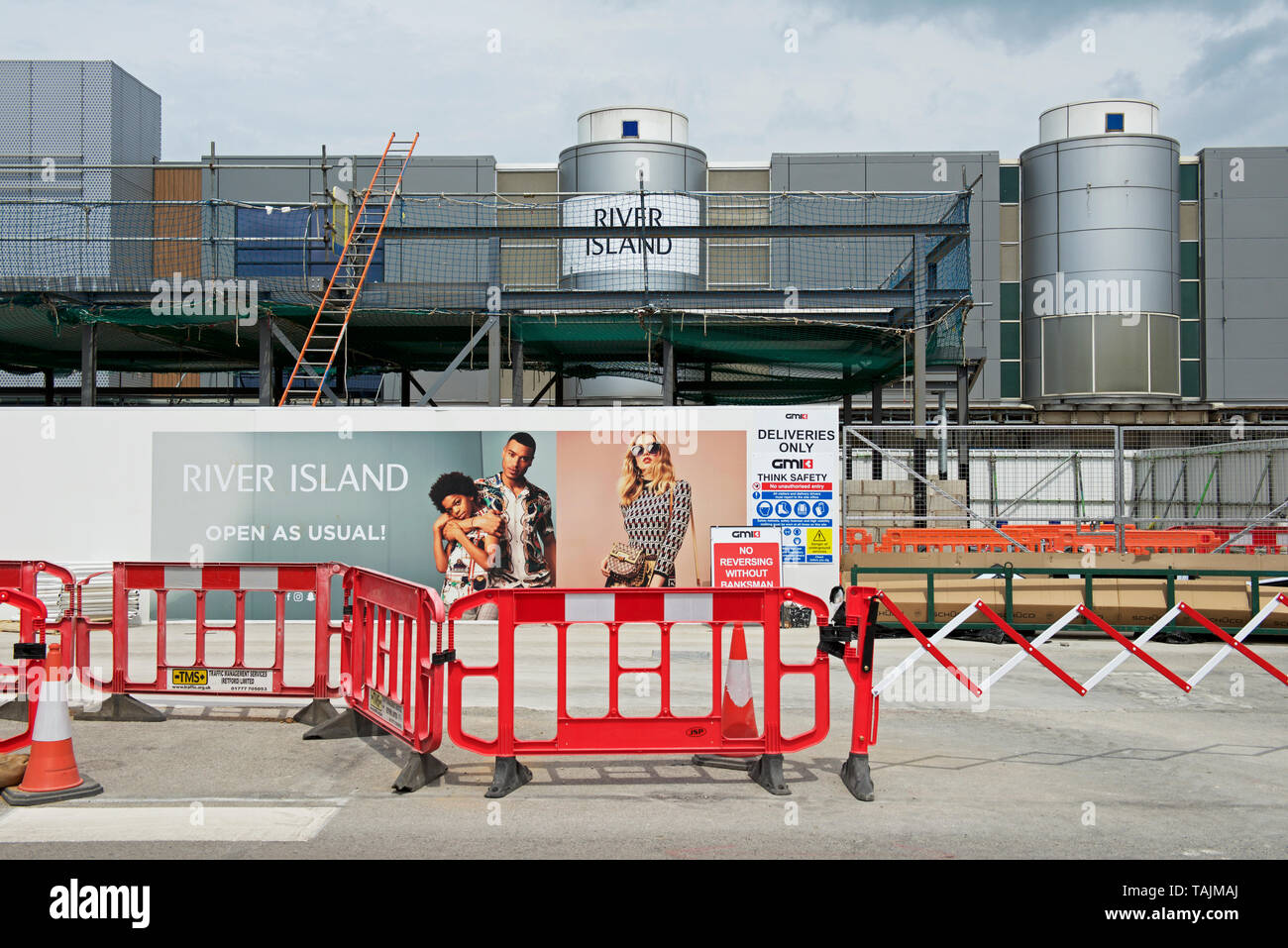 Redevelopment of the Monks Cross Shopping Centre,  York, North Yorkshire, England UK Stock Photo