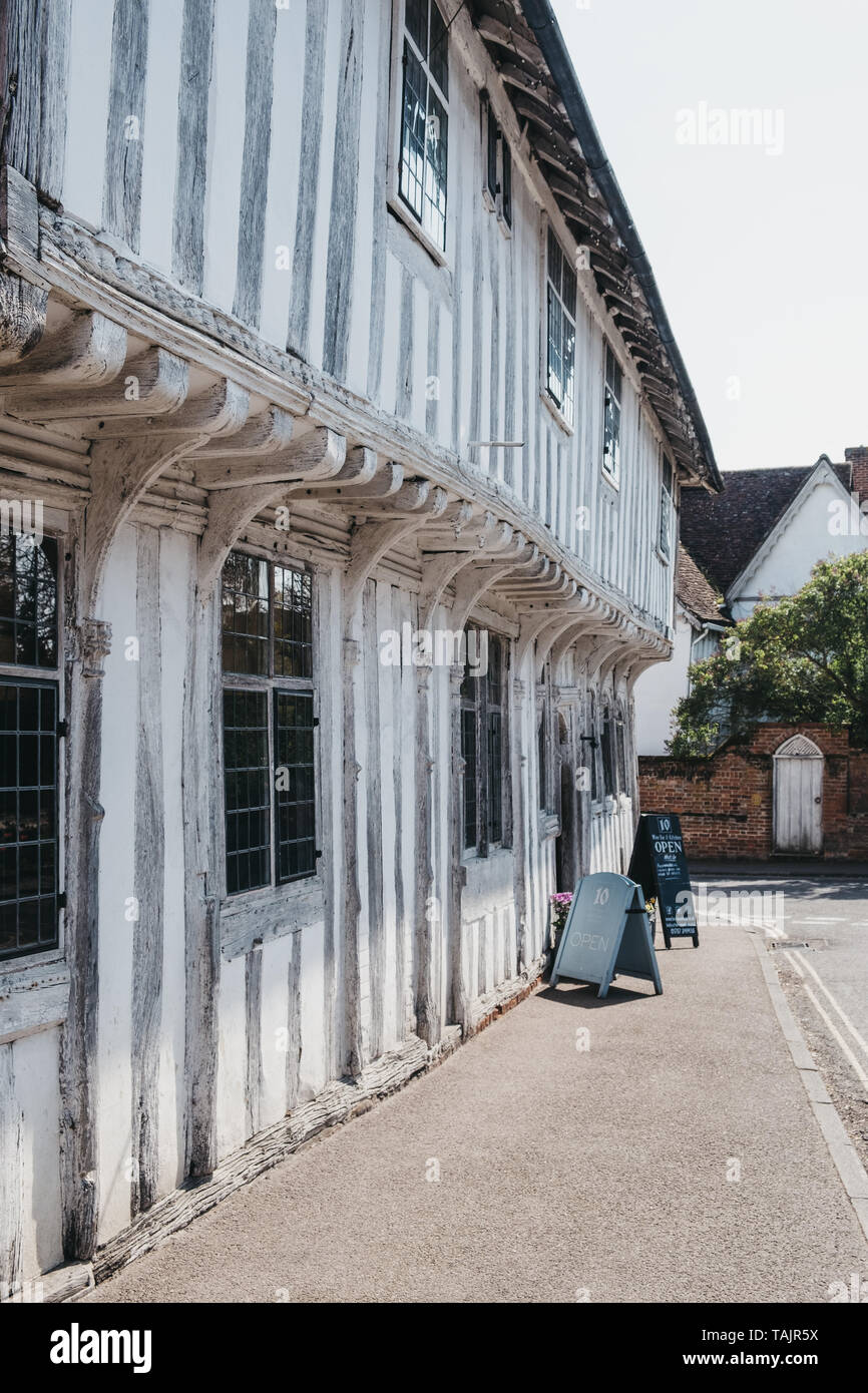 Lavenham suffolk number ten wine bar hi-res stock photography and images -  Alamy