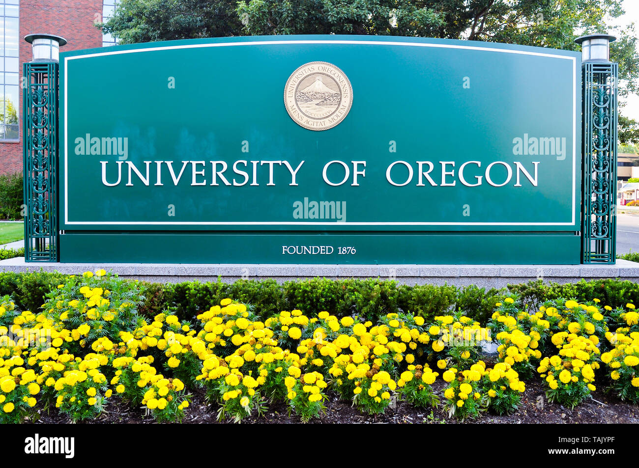 The University of Oregon. Founded in 1876, the University of Oregon is