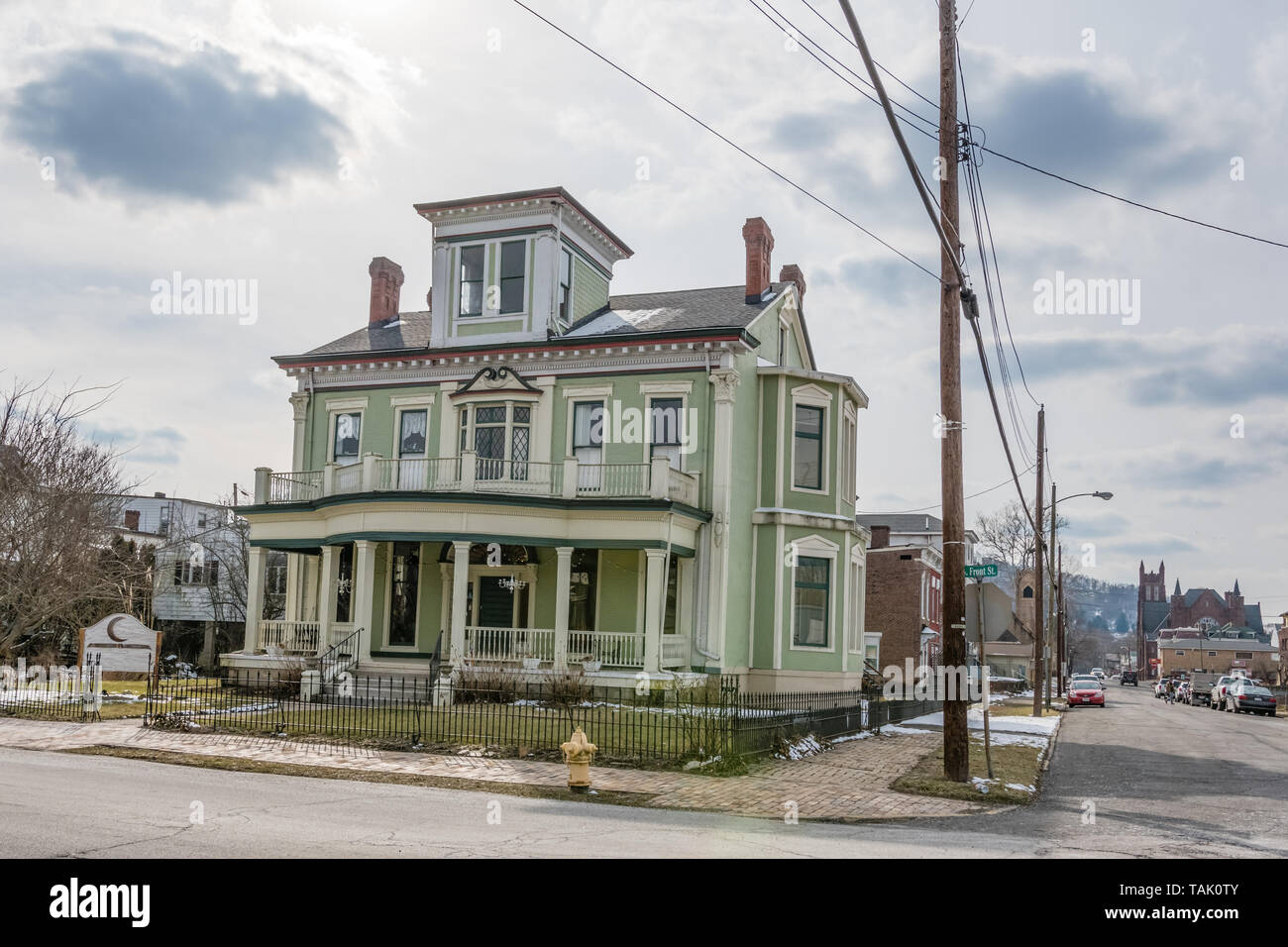 Wheeling Island, West Virginia/USAMarch 7, 2019 HIstoric John McLure