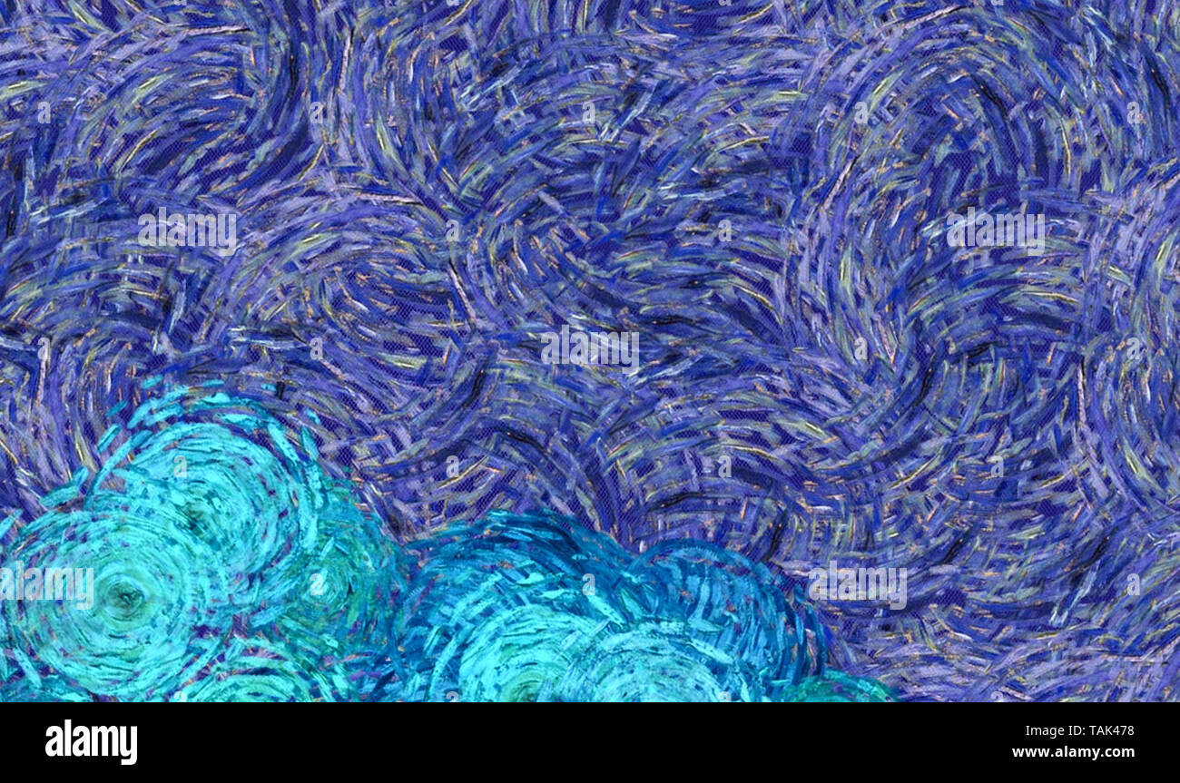 Modern painting wall art decor. Abstract drawing background. Vincent