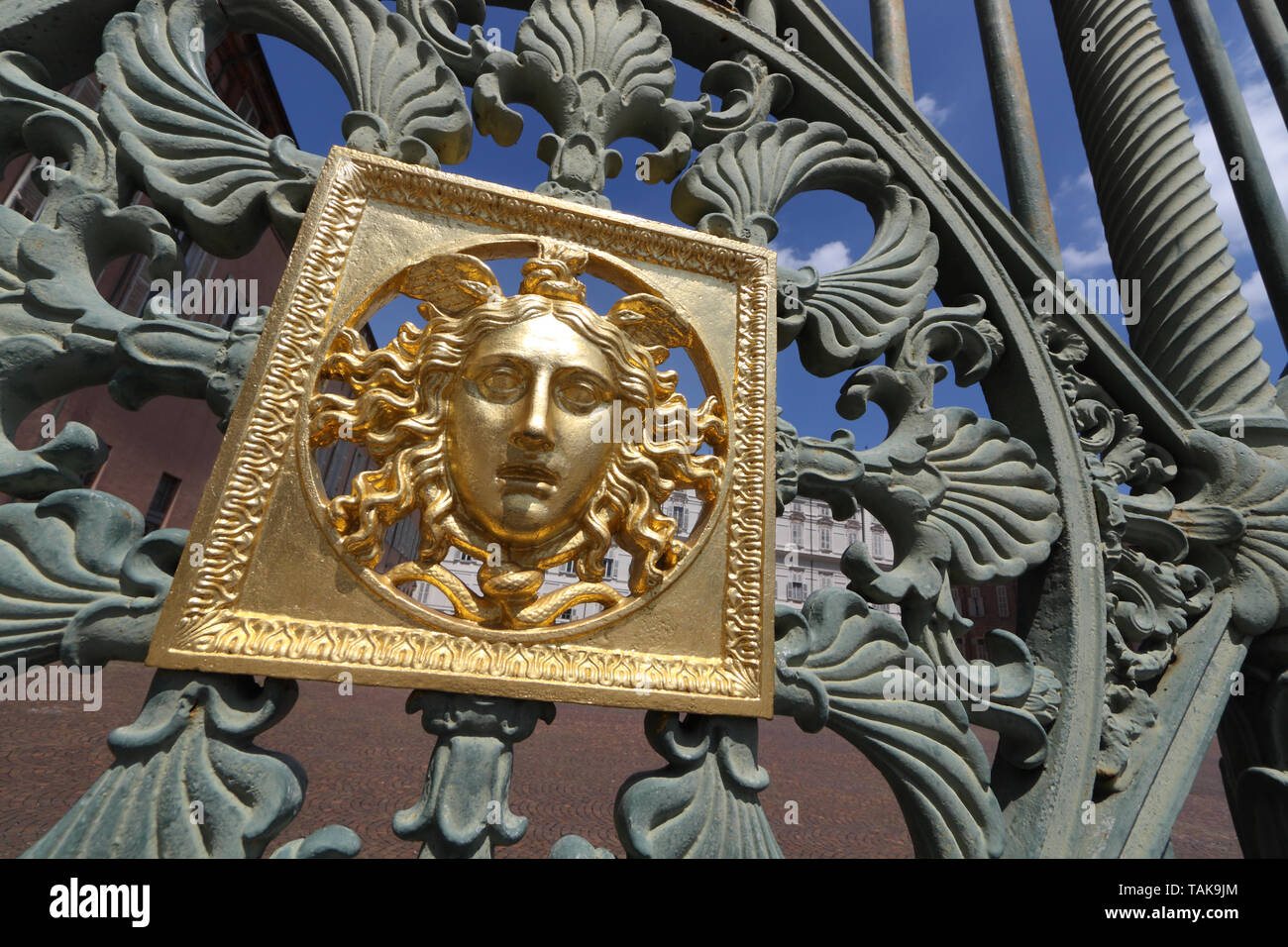 Gold railings hi-res stock photography and images - Alamy