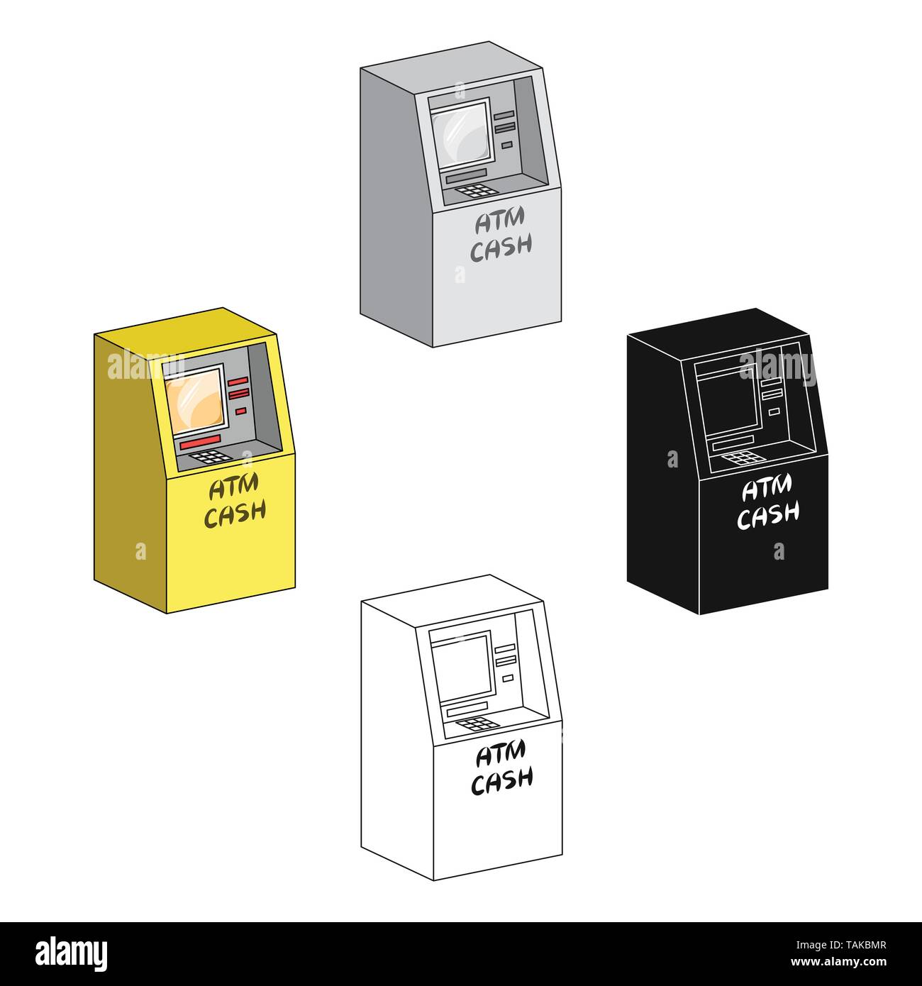 apparatus,appliance,atm,automatic,bank,banking,bill,card,cartoon,black ...