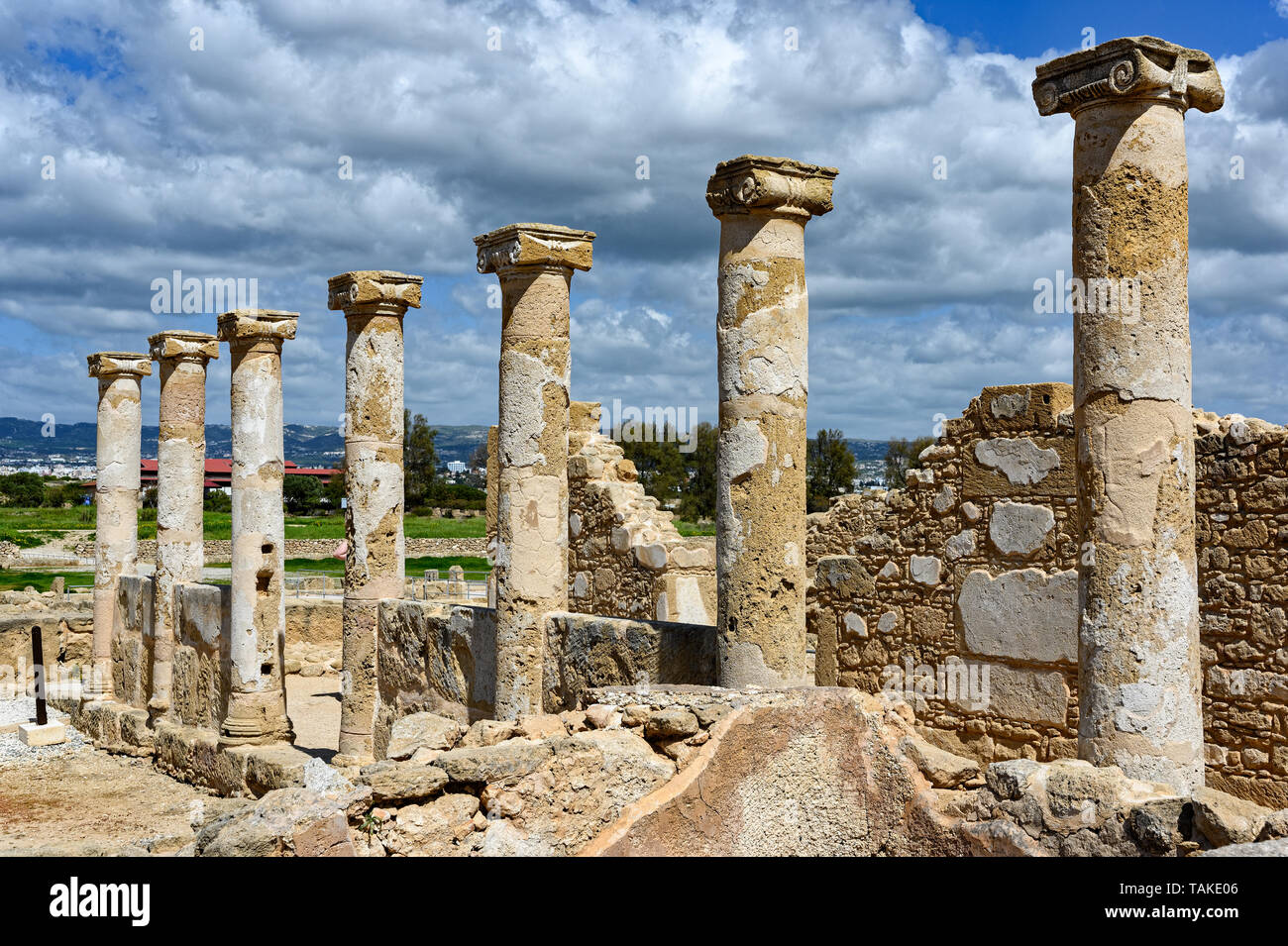 Kato paphos archaeological park hi-res stock photography and images - Alamy