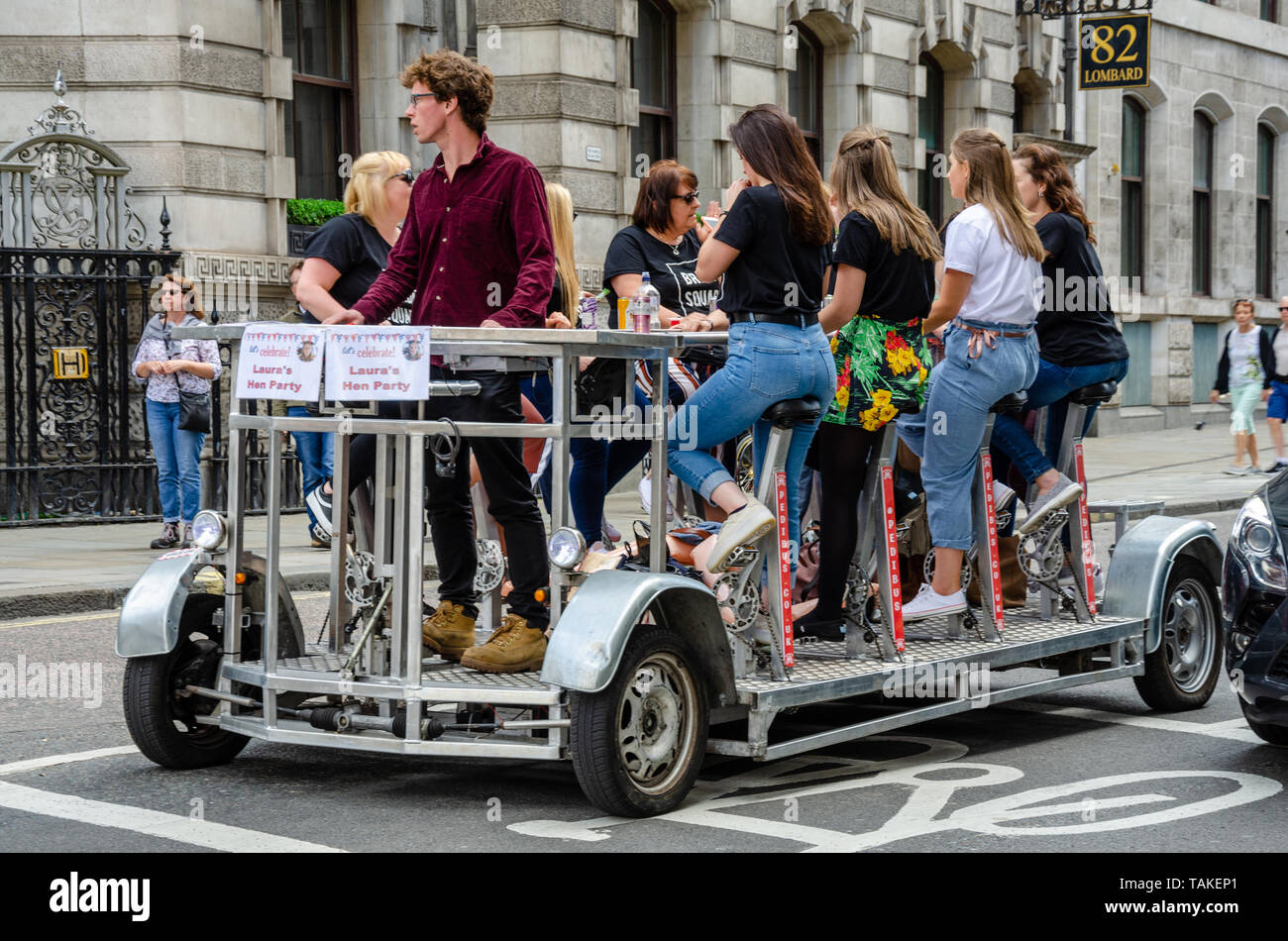 Pedal bus hires stock photography and images Alamy