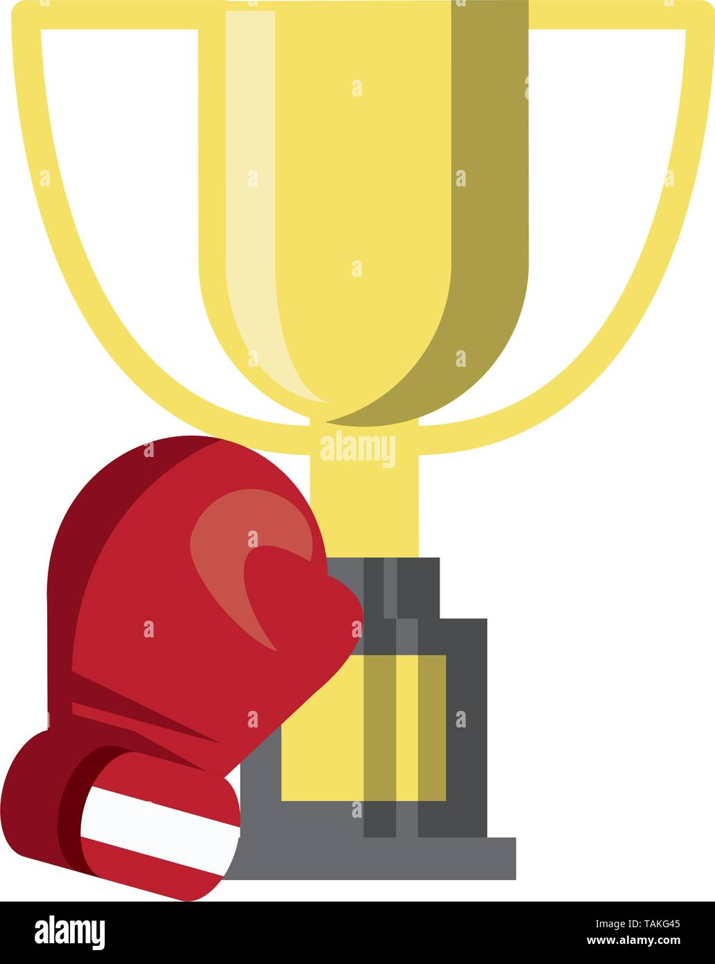 Sport boxing championship vector illustration Stock Vector Image & Art ...