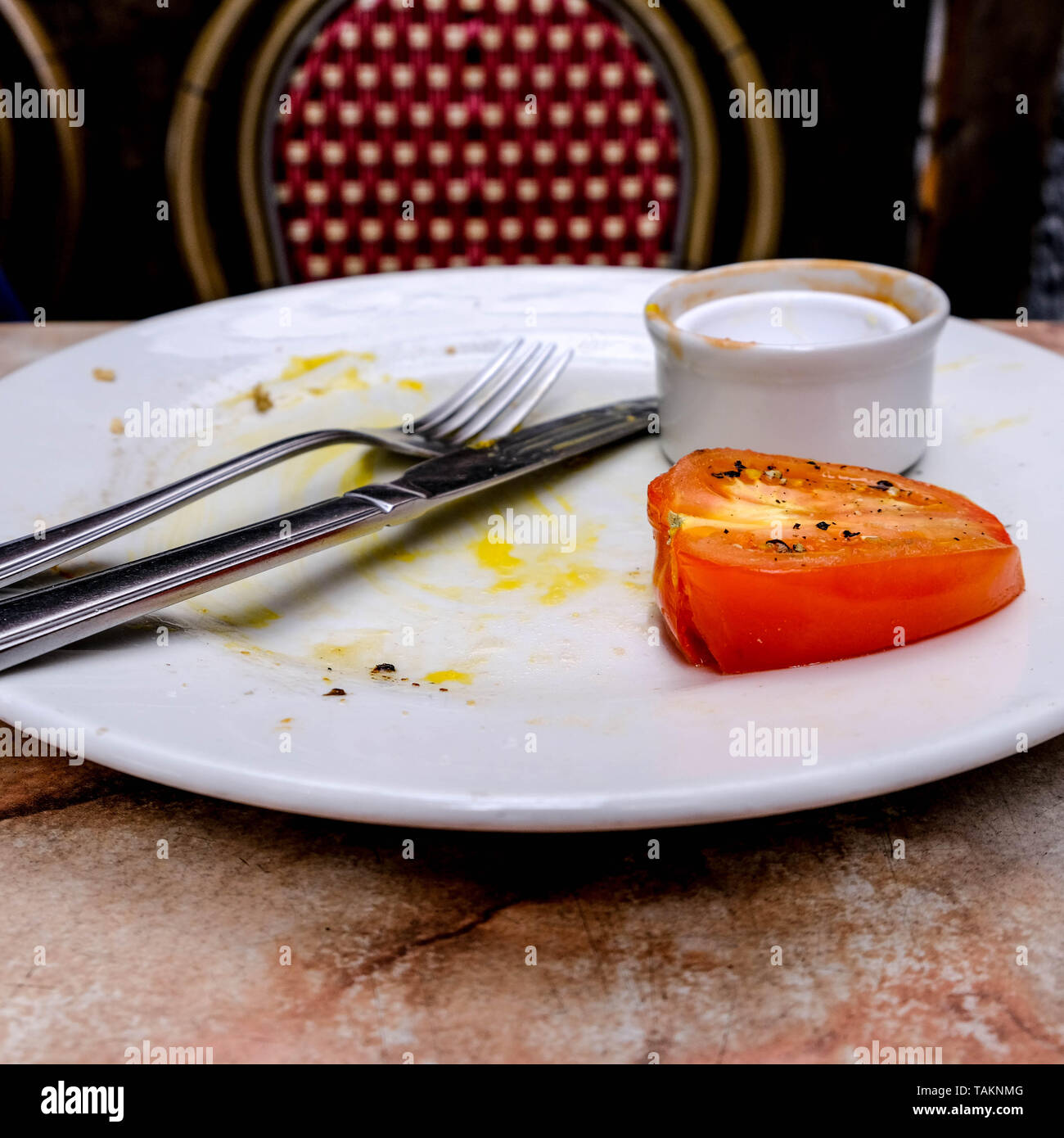 Finished eating hires stock photography and images Alamy