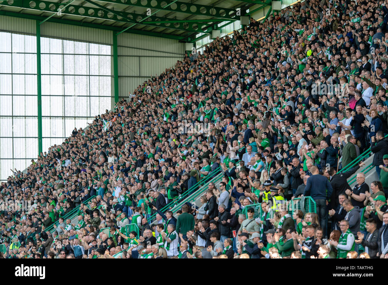 Hibs vs Hearts, Easter Road Stadium, Police, G4S security control room