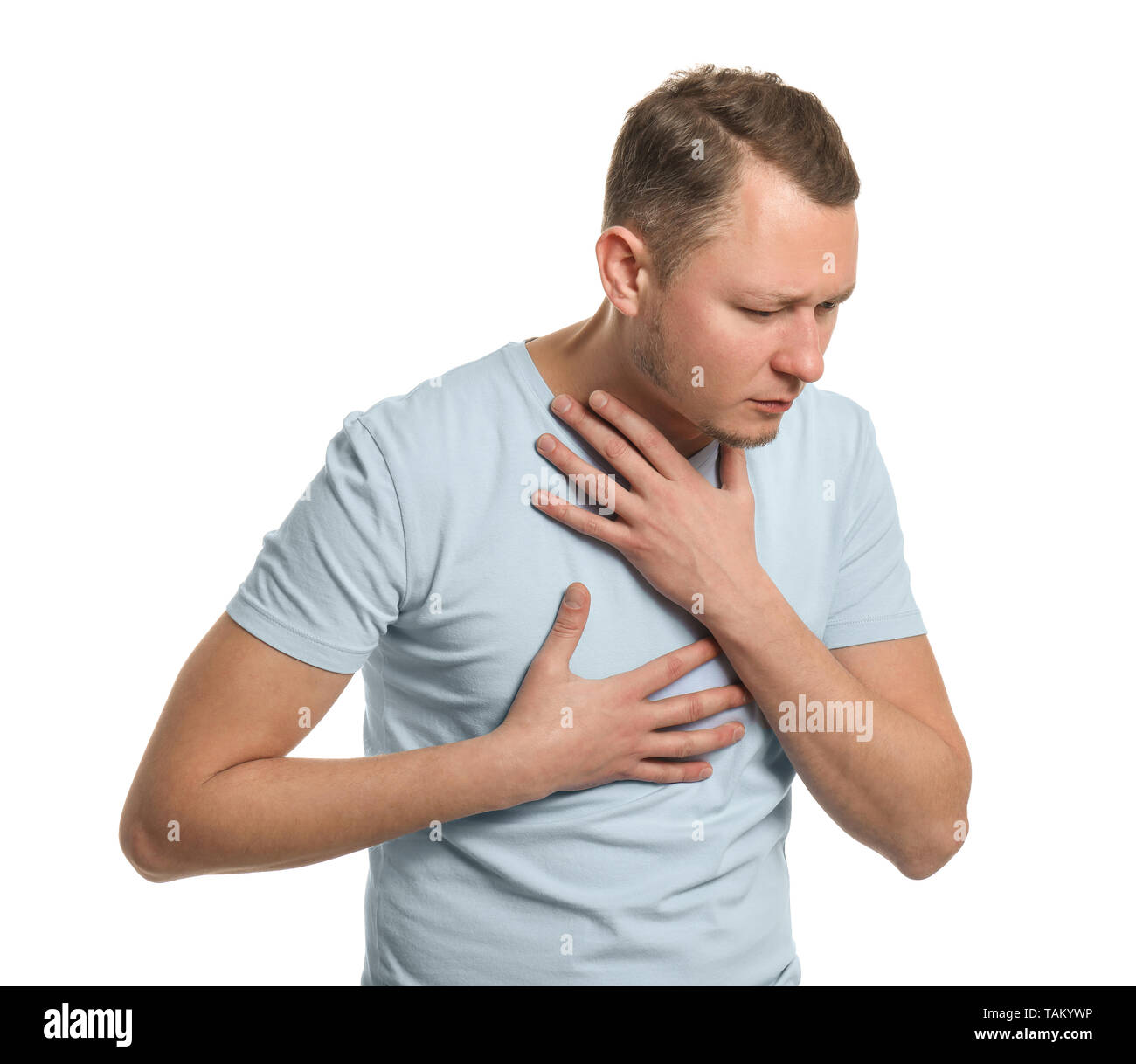 man-having-asthma-attack-on-white-background-stock-photo-alamy