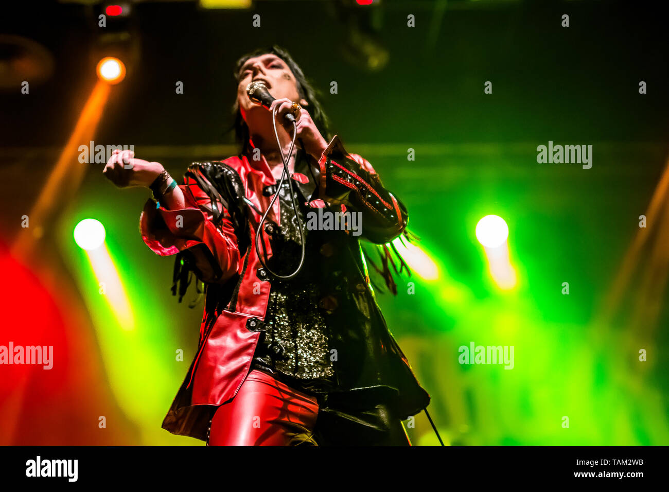 STOCKHOLM 2012-04-24 Slash, Guns N 'Roses former guitarist visiting Sweden  to promote his second solo album. Foto: Pontus Lundahl / SCANPIX / kod  10050 Stock Photo - Alamy