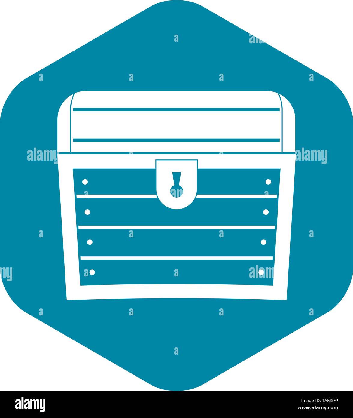 Chest icon, simple style Stock Vector Image & Art - Alamy