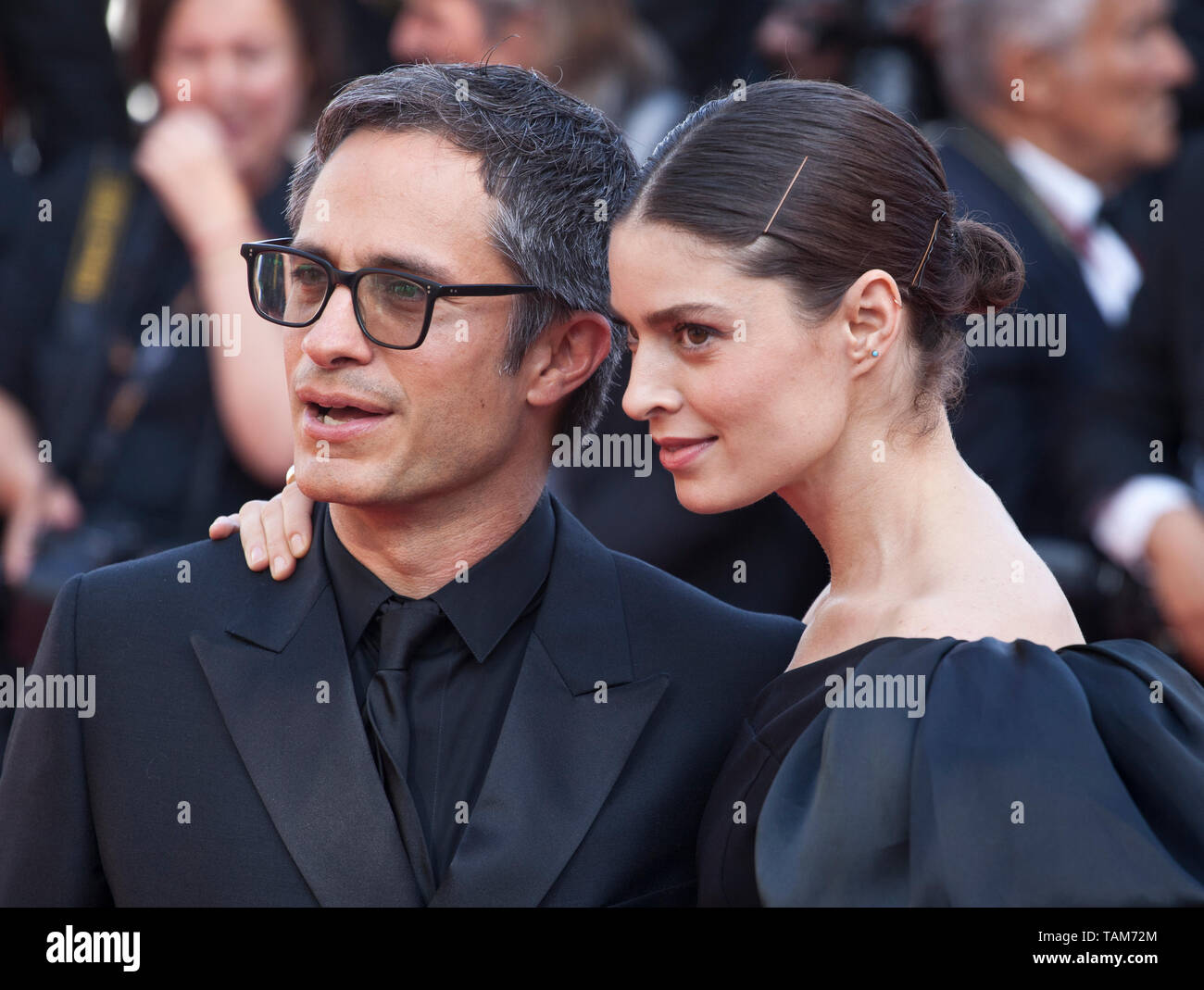 Gael Garcia Bernal and Fernanda Aragones at the closing ceremony and