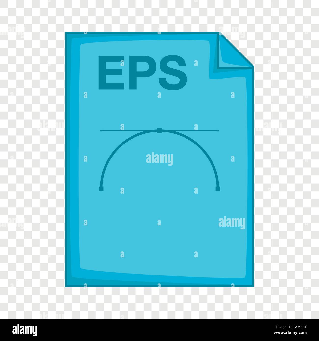 EPS file icon, cartoon style Stock Vector Image & Art - Alamy
