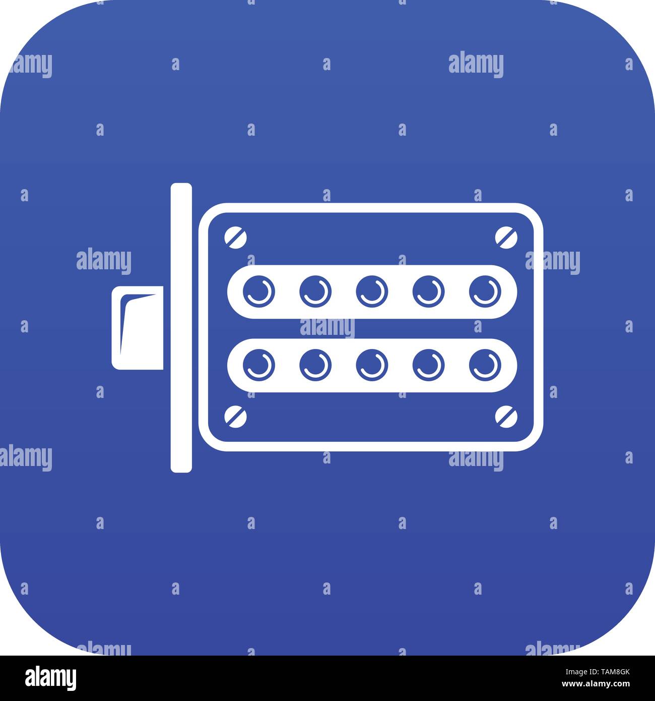 Push door open Stock Vector Images - Alamy