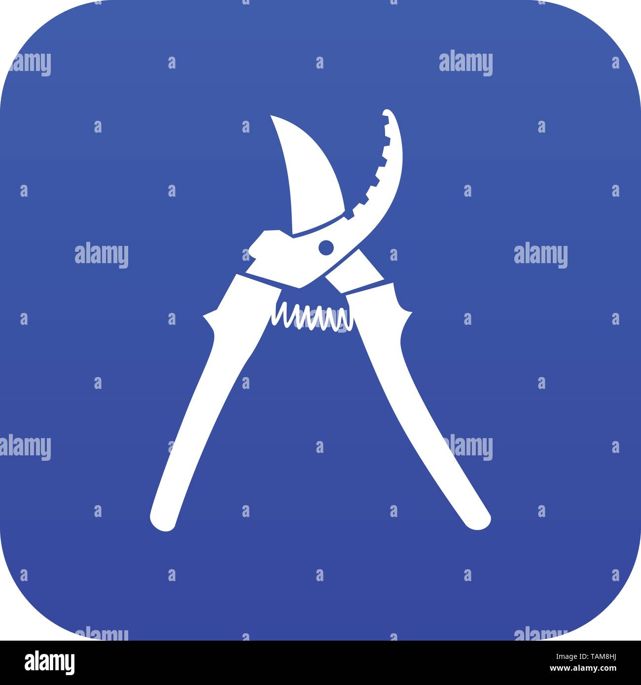 pruner icon blue vector Stock Vector Image & Art - Alamy