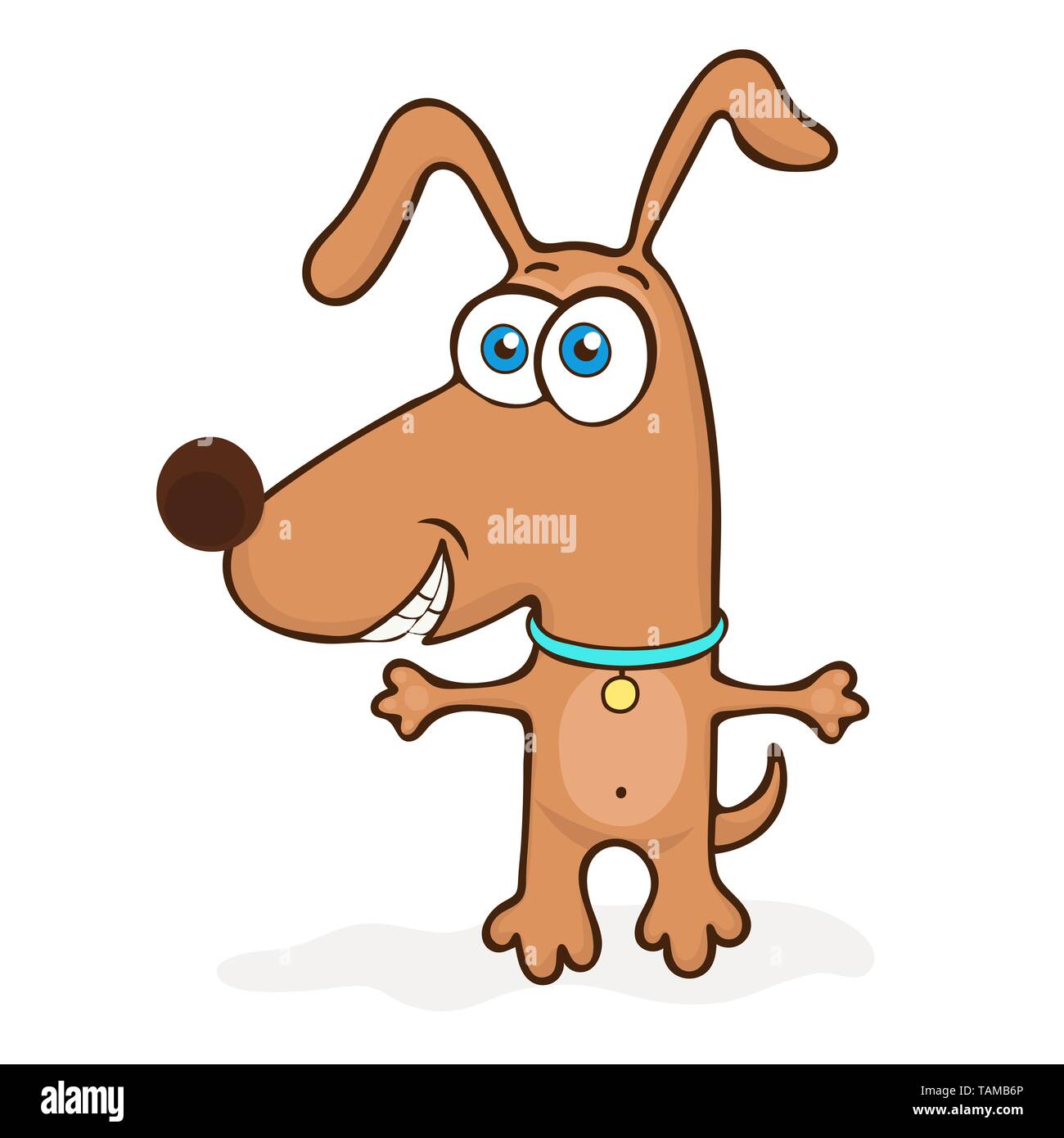 Funny dog, cartoon character, painted cute animal, colorful drawing. Comical brown puppy open arms for hugs isolated on white background, cheerful pri Stock Vector Image & Art - Alamy Funny dog, cartoon character, painted cute animal, colorful drawing. Comical brown puppy open arms for hugs isolated on white background, cheerful pri Stock Vector Image & Art - Alamy