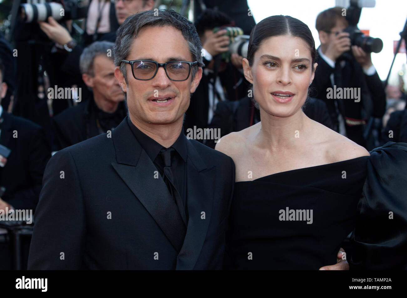 Gael Garcia Bernal and Fernanda Aragones attending the closing night