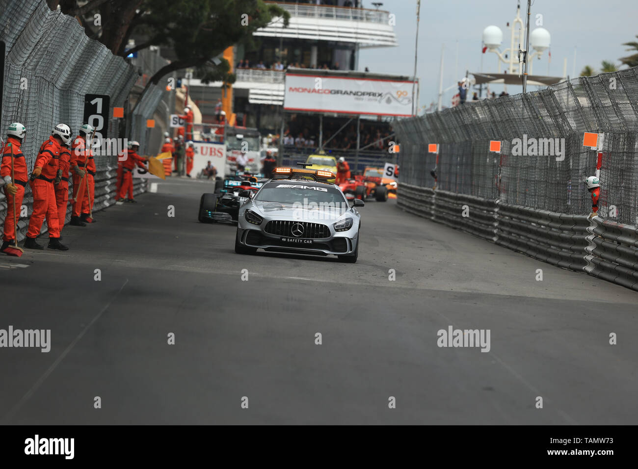 The Safety Car Monaco High Resolution Stock Photography And Images Alamy